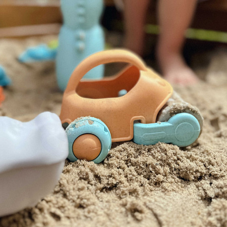 WOOPIE GREEN Zestaw do Piasku z Samodzikiem 10 el. BIODEGRADOWALNY ORGANICZNY MATERIAŁ