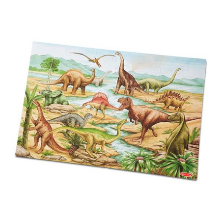 Puzzle podłogowe XL Dinozaury 48 el. Melissa and Doug 20421