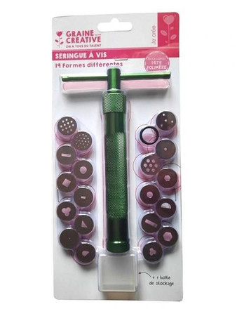 Metalowa praska do modeliny 16,5 x 1,8 cm