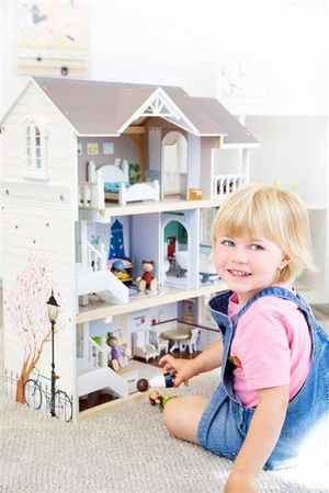 Domek dla lalek miejska willa 11802-Small Foot, domki dla lalek