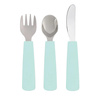 Sztućce metalowe We Might Be Tiny  - Minty Green