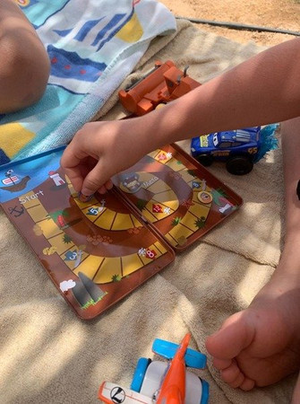Gra magnetyczna The Purple Cow - Wyspa Skarbów