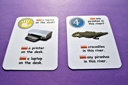 Fun Card English There is / There are