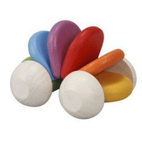 Drewniany samochód klekotka Plan Toys