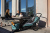 Hamax - Przyczepka rowerowa COCOON ONE z zestawem do biegania - Green/black