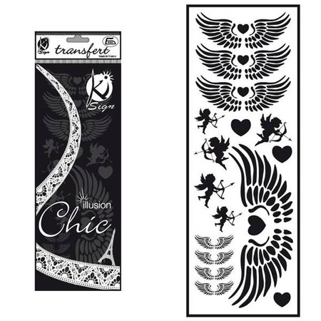 Naprasowanka welwetowa Czarna Amory