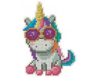 Diamentowa Mozaika z magnesem Jednorożec 3