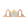 Klocki drewniane 40 szt., seria pastelowa | Plan Toys®