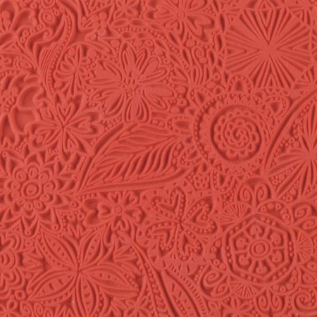 Płytka z teksturą Kwiaty 9x9 cm