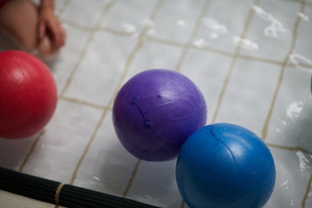 Piłka Scrunch - Błękitny