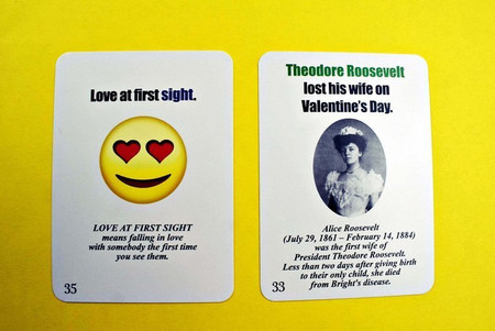 Fun Card English Valentine's Day