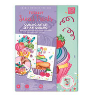 Box Candiy, zestaw artystyczny do quillingu Ciasteczka