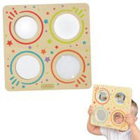 Sensoryczna Tablica Lustra I Soczewki Zakrzywienia Obrazu Masterkidz