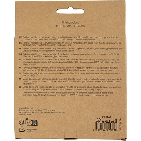 Foremki Silikonowe Kwiatki i liście