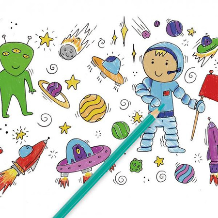 Kredki ołówkowe w tubie Apli Kids - 24 kolory