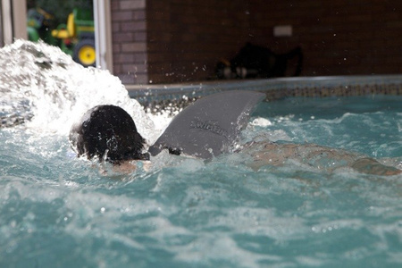 Płetwa do nauki pływania SwimFin - pomarańczowa