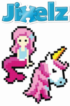 FA199-4 Puzzelki Pixelki Jixelz. Bajkowi Przyjaciele. 700 elementów.