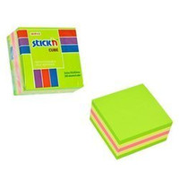 Notes Kostka 51x51mm, Ziel. Mix Neon I Pastel 250 Kar