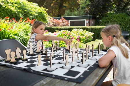 Drewniane szachy XL Buiten Speel