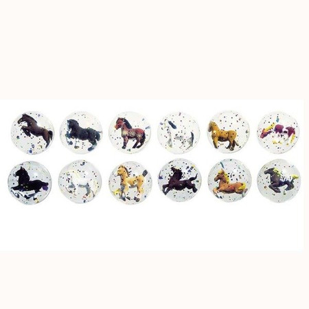 Piłeczka kauczukowa z konikiem