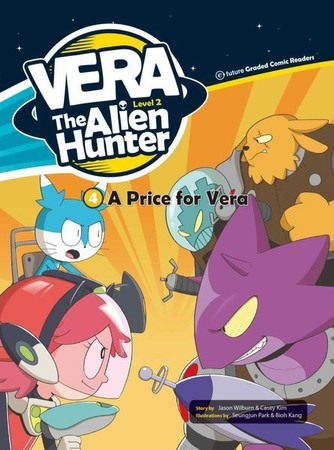 Komiks dla dzieci po angielsku Vera The Alien Hunter Level 2 Część 4