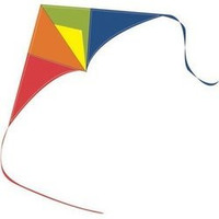 Mini latawiec Delta 50 50x25 cm