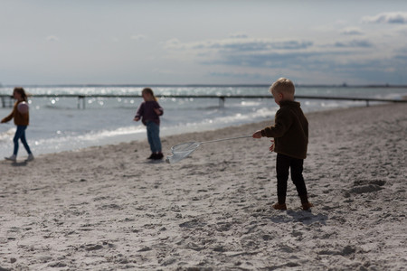 Siatka teleskopowa FOLLOW the duck - Błękitny
