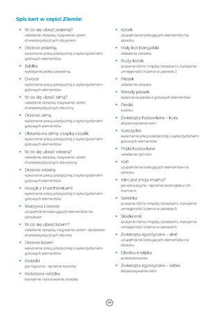 Żywioły Poziom 1 Materiały na zajęcia rozwijające kreatywność