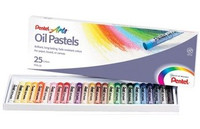Pastele olejne 25 kolorów Pentel