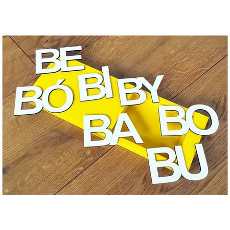 Sylaby Prymarne 3D (Ba, Be, Bi, Bo, Bu, Bó, By)