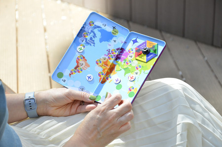 Gra magnetyczna The Purple Cow - Wyścig dookoła świata