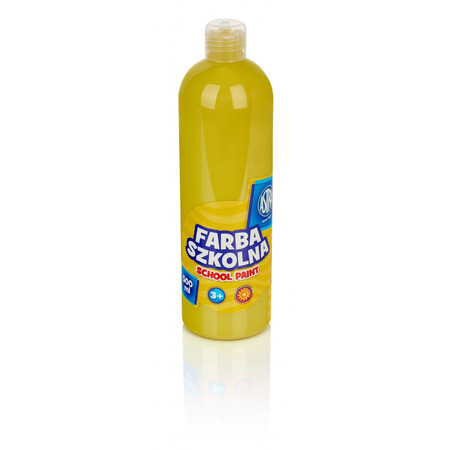 Farba plakatowa 500 ml Astra - Żółta