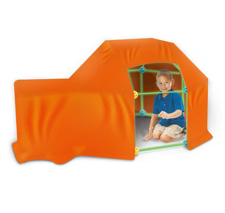 WOOPIE Duże Patyczki Konstrukcyjne Namiot Słomki Rurki Świecące w Ciemności 128 el.