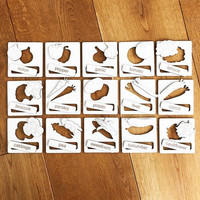 Układanka tematyczna do nauki angielskiego - Vegetables