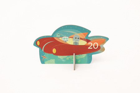 Scratch, Dmuchawka XL / 3 lotki przyssawki /  5 celów KOSMOS