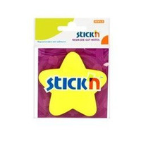 Notes Samoprzy. 76x76mm Żółta Gwiazdka 50Kart.