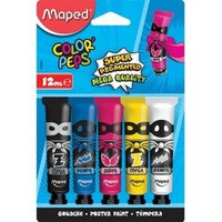Farby plakatowe Maped Superpower w tubkach 5x12ml