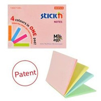 Notes Samop. Magic Pad 76x101mm Pastel Mix