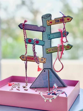 Box Candiy, zestaw kreatywny Bransoletki i stojak