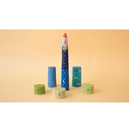 Gra zręcznościowa | Drewniana układanka UP TO THE STARS! | Londji®