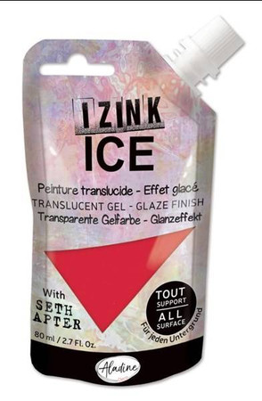 Farba Izink ICE Czerwona 80 ml