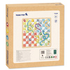 TOOKY TOY Gry Planszowe  Logiczne 2w1 Ludo Chińczyk + Uwolnij Zwierzątka
