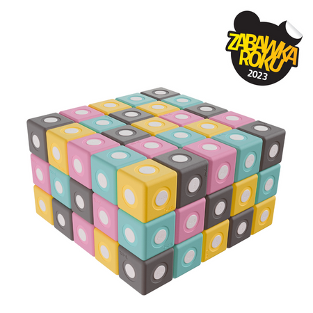 Duże klocki piankowe magnetyczne TUKI MAXI 75 elementów