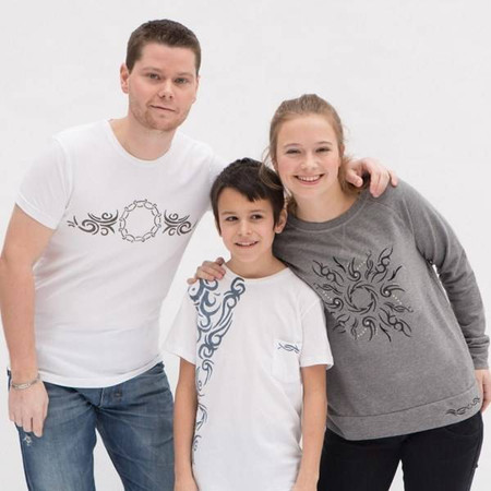 2 Szablony A4 samoprzylepne Tribal