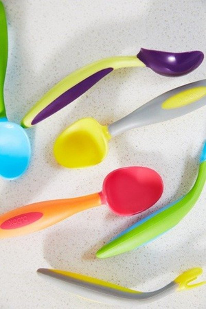 Pierwsze sztućce dla niemowląt, Lemon Sherbet, b.box