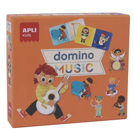 Gra Domino Apli Kids - Muzyka