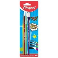 Pędzle Syntetyczne Colorpeps Mix 4 szt(N°4/10/14/14)