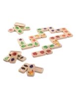 PlanToys | Domino z owocami i warzywami PT5639