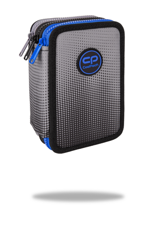 Piórnik 3-komorowy z wyposażeniem Coolpack jumper 3 gradient grey