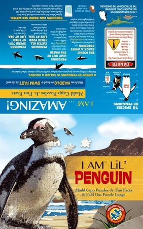 Puzzle 100-elementów PINGWIN Madd Capp